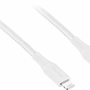 Insignia™ - 6' USB-C to Lightning Charge-and-Sync Cable - Moon Gray