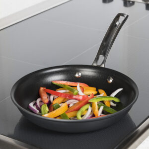 Viking - Hard Anodized 8" Nonstick Fry Pan - Black/Gray/Silver