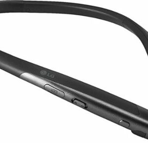 LG - Geek Squad Certified Refurbished TONE PLATINUM+ Bluetooth Headset - Black