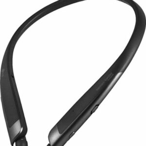 LG - Geek Squad Certified Refurbished TONE PLATINUM+ Bluetooth Headset - Black