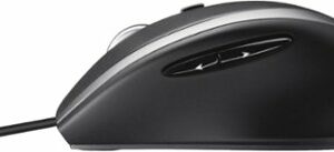 Logitech - M500s Advanced Wired Laser Mouse with Hyper-fast Scrolling - Black