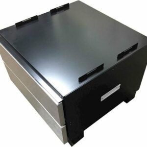 Sharp - 24" Drawer Pedestal for Select 24" Microwave Oven - Stainless Steel