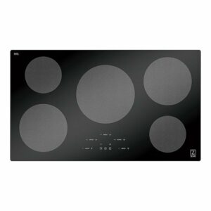 ZLINE - 36 in. Induction Cooktop with 5 burners (RCIND-36) - Black