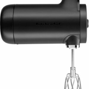 KitchenAid - Cordless 7 Speed Hand Mixer - Black Matte