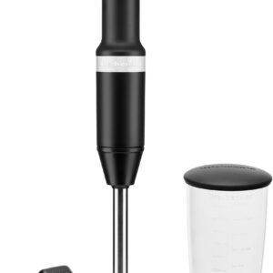 KitchenAid - Cordless Variable Speed Hand Blender - Black Matte