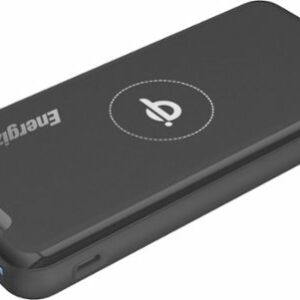 Energizer - Ultimate Lithium 10,000mAh 20W Qi Wireless Portable Charger/Power Bank QC 3.0 & PD 3.0 for Apple, Android, USB Devices - Black