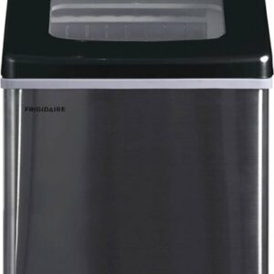 Frigidaire - 11.3" 40-Lb. Freestanding Icemaker - Black