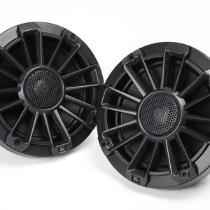 MB Quart - Nautic Premium 6-1/2" 2-Way Marine Speakers with Composite IMPP Cones (Pair) - Black