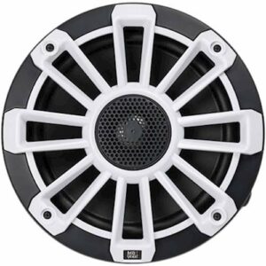 MB Quart - Nautic Premium 6-1/2" 2-Way Marine Speakers with Composite IMPP Cones (Pair) - Black