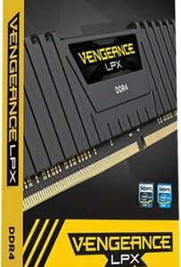 CORSAIR - VENGEANCE LPX 16GB (2PK x 8GB) 3600MHz DDR4 C18 DIMM Desktop Memory - Black