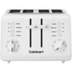 Cuisinart - 4-Slice Wide-Slot Toaster - White