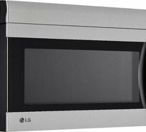 LG - 1.7 Cu. Ft. Over-the-Range Microwave with EasyClean - Stainless Steel