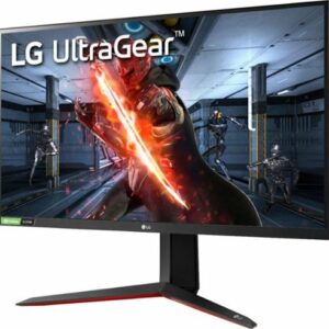 LG - Geek Squad Certified Refurbished UltraGear 27" IPS LED QHD FreeSync and G-SYNC Compatable Monitor with HDR - Black