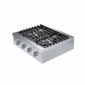 Bosch - 800 Series 30" Built-In Gas Cooktop with 4 Burners including 18,000 BTU Burner - Silver