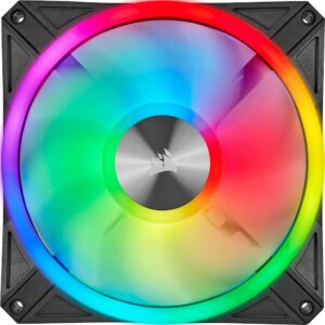 CORSAIR - QL Series 140mm Cooling Fan Kit with RGB Lighting (2 Pack) - Black