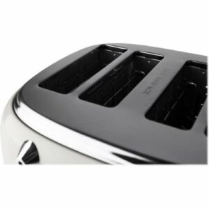 Haden - Heritage 4-Slice Toaster, Wide Slot for Bagels with Multi Settings - Ivory