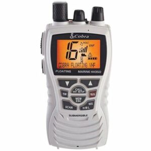 Cobra - Marine 2-Way Radio - Gray/Orange