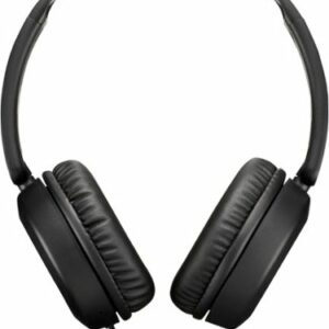 JVC - Powerful Sound On Ear Headphones - Black