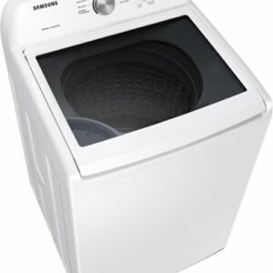 Samsung - 4.5 Cu. Ft. High-Efficiency Top Load Washer with Vibration Reduction Technology+ - White