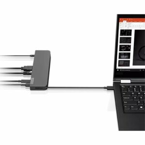 Lenovo - USB-C Mini Docking Station - Iron Gray