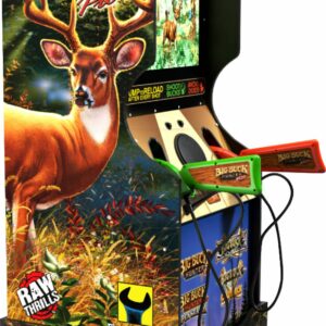 Arcade1Up - Big Buck Hunter Pro Arcade with Riser and Wall Sign - Multi