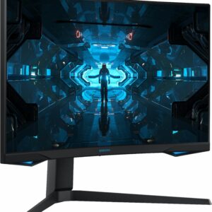 Samsung - Geek Squad Certified Refurbished Odyssey 27" LED Curved QHD FreeSync and G-SYNC Compatible Monitor with HDR - Black