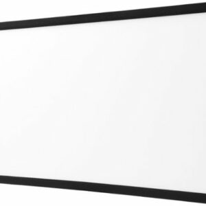 Insignia™ - 100" Home Theater Fixed Wall Projector Screen - White