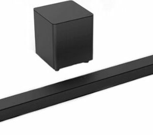 VIZIO - 5.1-Channel V-Series Soundbar with Wireless Subwoofer and Dolby Audio 5.1/DTS Virtual:X - Black