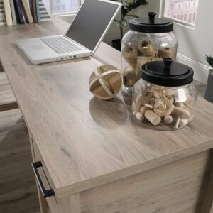 Sauder - Summit Station L-Desk - Laurel Oak