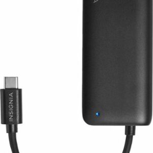 Insignia™ - 4-Port USB-C Hub - Black