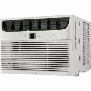 Frigidaire - Energy Star 450 sq ft Window-Mounted Compact Air Conditioner - White