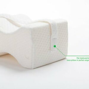 Mind Reader - Orthopedic Knee Pillow Sciatica Relief - White