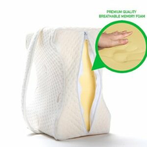 Mind Reader - Orthopedic Knee Pillow Sciatica Relief - White