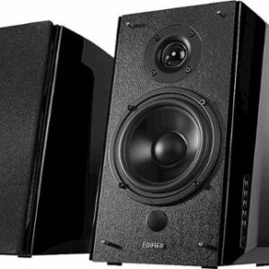 Edifier - R2000DB Powered Bluetooth Bookshelf Speakers, Computer Speakers - 120W RMS Optical Input - Near-Field Studio Monitors - Black