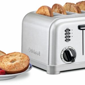 Cuisinart - 4-Slice Metal Classic Toaster - Silver