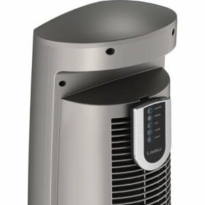 Lasko - Wind Curve Tower Fan with Nighttime Setting - Gray