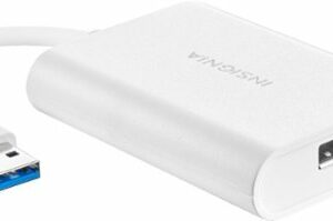 Insignia™ - USB 3.0 to DisplayPort Adapter - White