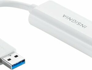 Insignia™ - USB to VGA Adapter - White