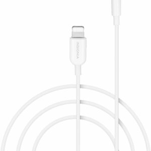 Insignia™ - 6' Lightning to 3.5 mm Audio Cable - White