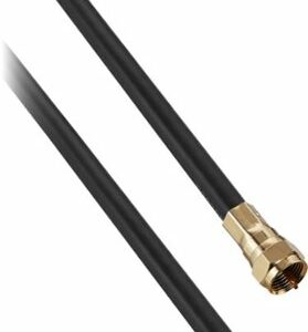 Rocketfish™ - 6' In-Wall Coaxial Audio Cable - Black