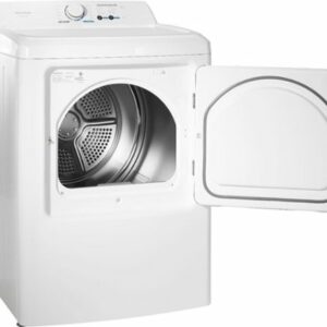 Insignia™ - 6.7 Cu. Ft. 12-Cycle Electric Dryer - White