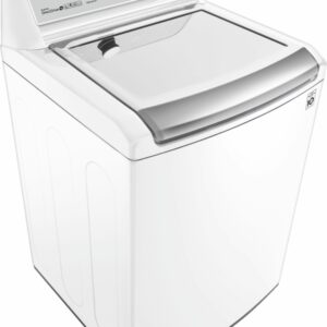 LG - 4.8 Cu. Ft. High-Efficiency Top Load Washer with 4-Way Agitator - White