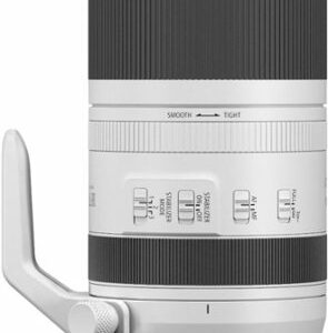 Canon - RF100-500mm F4.5-7.1 L IS USM Telephoto Zoom Lens for EOS R-Series Cameras - White