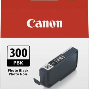 Canon - PFI-300 Standard Capacity Ink Cartridge - Photo Black