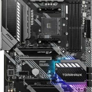 MSI - B550 TOMAHAWK (Socket AM4) USB-C Gen2 AMD ATX GAMING Motherboard - Black