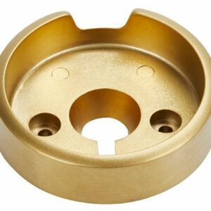 JennAir - Control Knob Bezel for Range Surface/Grille - Brass