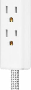 Insignia™ - 12' 3-Outlet Extension Cable - White