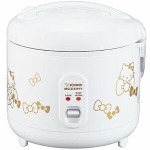 Zojirushi - x Hello Kitty 5.5 Cup Automatic Rice Cooker & Warmer - White