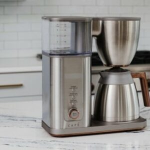 Café - Smart Drip 10-Cup Coffee Maker with WiFi - Brushed Stainless Steel