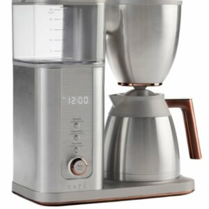 Café - Smart Drip 10-Cup Coffee Maker with WiFi - Brushed Stainless Steel